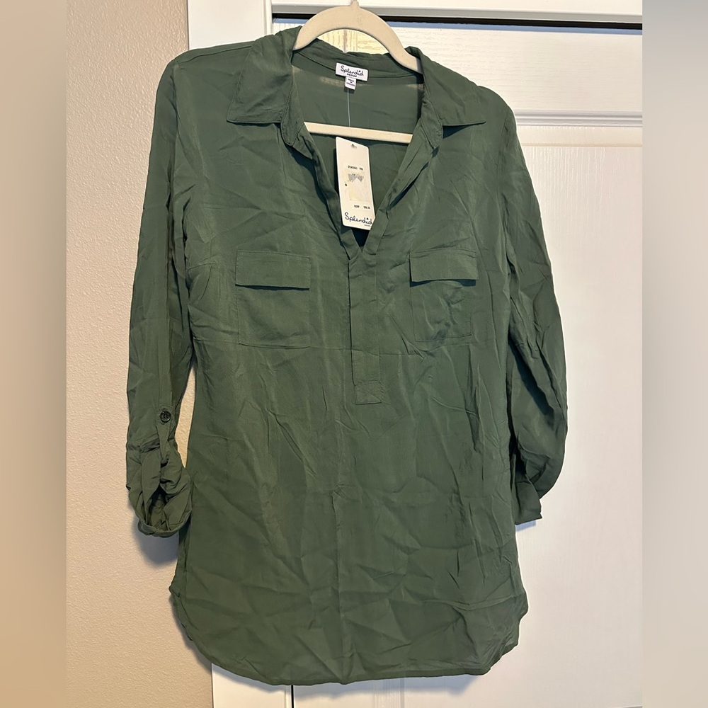 Splendid Green Blouse